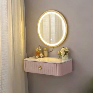 Bàn trang điểm hiện đại có đèn