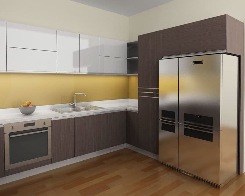 Cấu tạo tủ bếp Laminate