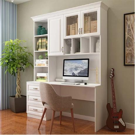 Bàn Liền Giá Sách Thiết Kế Thông Minh Và Hiện Đại