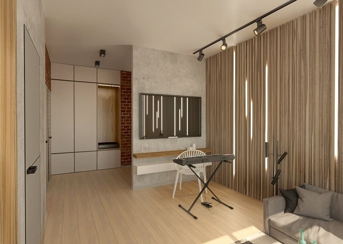 Vách Ngăn Gỗ Công Nghiệp Đang Là Xu Thế Mới Trong Thiết Kế Nội Thất