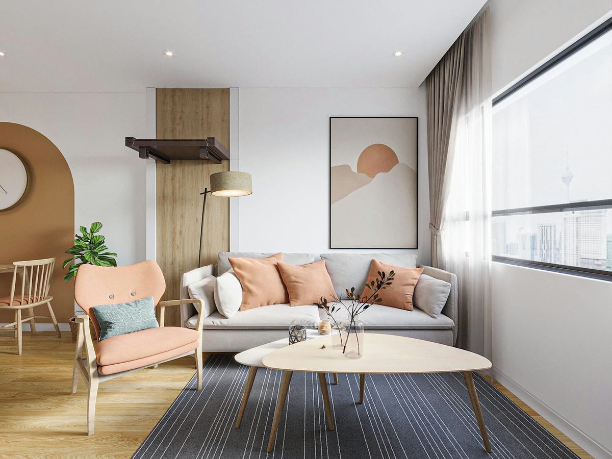 thiết kế nội thất chung cư trọn gói giá rẻ đẹp nhất