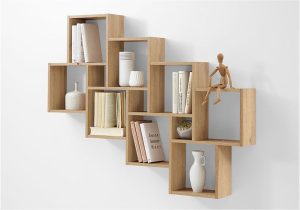 Kệ sách hình hộp chữ nhật