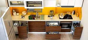 Bí quyết sắp xếp không gian phòng bếp